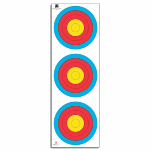 Tarcze J.V.D FITA 3x20cm klasyczna
