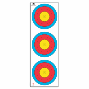 Tarcze J.V.D FITA 3x20cm bloczkowa