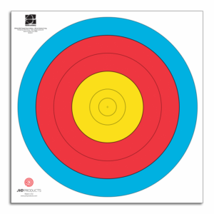 Tarcza J.V.D FITA 60 cm ŚRODEK 5 pierścieni
