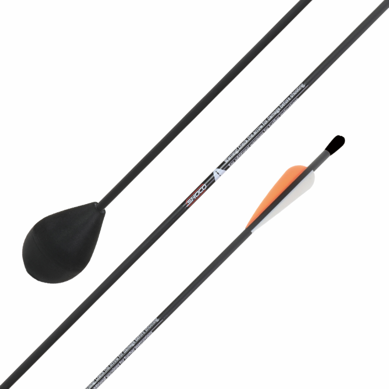 Strzała LARP - Shocq Archery Tag Arrow Round Head - obrazek 2