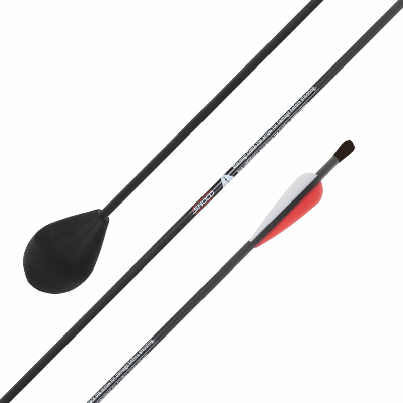 Strzała LARP - Shocq Archery Tag Arrow Round Head - obrazek 3