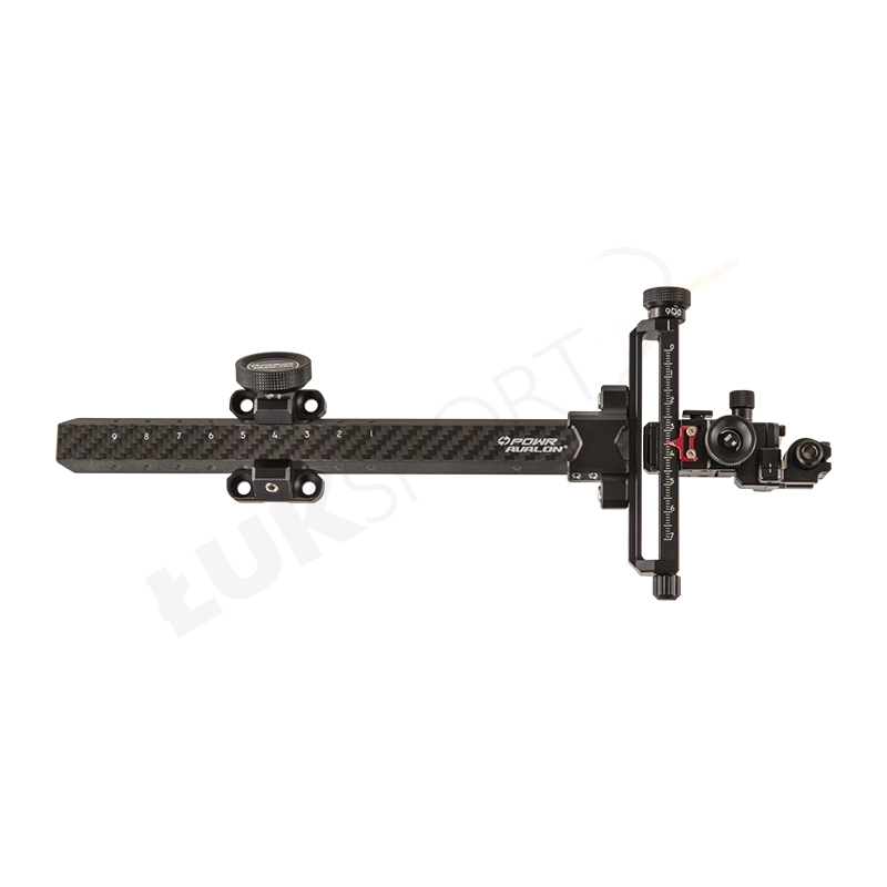 Celownik do łuku bloczkowego Avalon Powr carbon 9" Sklep łuczniczy Łuksport Warszawa